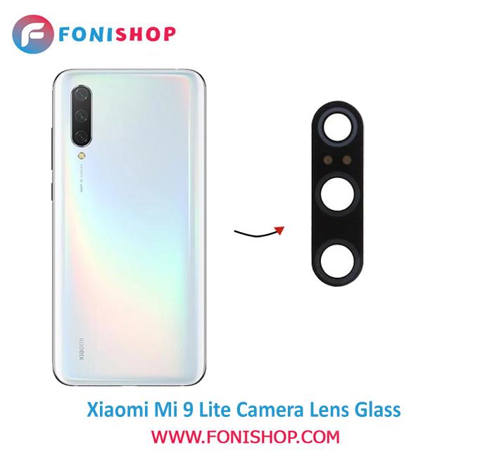 شیشه لنز دوربین گوشی شیائومی Xiaomi Mi 9 Lite